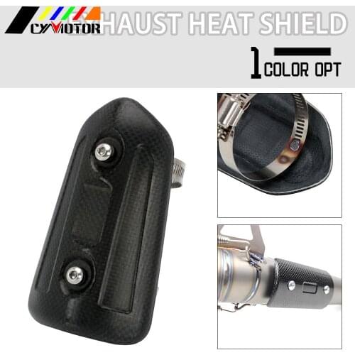 Motorcycle Muffler Exhaust Heat Shield Protector Cover Anti-scalding Guard For Super Glide Street Glide Street Sport Bike