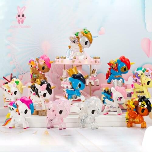 Original tokidoki bambino unicorn Baby Blind Box Toys Guess Bag Anime Figure Surprise Box Caja Sorpresa Model Doll Birthday Gift