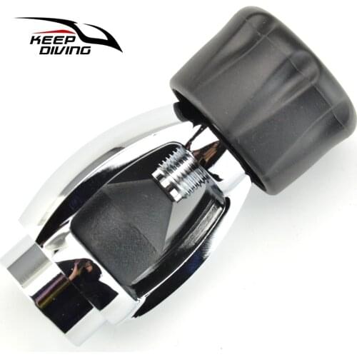 Din to Yoke adapter for the first stage of G5/8 Thread quick joint Connector for diving tank inflatable