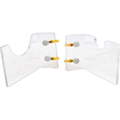 Clear Wall Mounted Display Stand Horizontal Bracket Shelf for Lightsaber