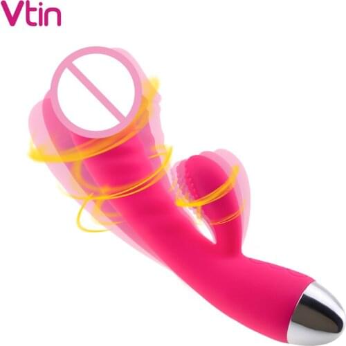 Vibrator Sex Toys For Women Female Clitoris Stimulator Heating Function Flexible Sex Goods Massage Vagina G Spot Best Sex Shop