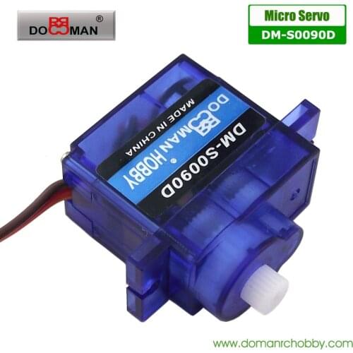 20pcs/lot DOMAN RC DM-S0090D 9g micro servo rc accessory