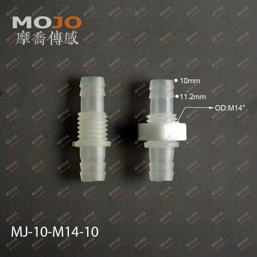 2020 Free shipping!!MJ-10-M14-10 Straght type barbed water pipe connectors(100pcs/lots)