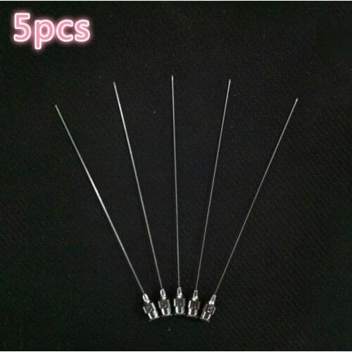 5 pcs / bag Syringe Dispensing Blunt Needle Adhesive Dispensing Stainless Steel needle 0.5x100mm