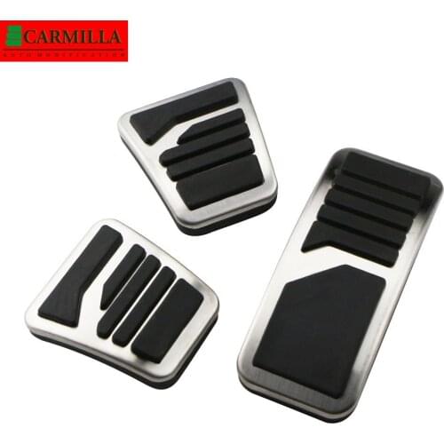 Carmilla Car Pedals for Mitsubishi ASX 2011 - 2021 AT MT Stainless Steel Gas Brake Pedal Protection Cover Replacement Parts
