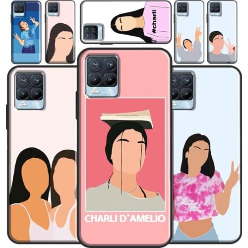 Charli D'Amelio For OnePlus Nord 2 8T 9R 7 8 9 Pro Phone Case For Realme 8 Pro C3 C21 GT Neo Q3 6 7 Pro