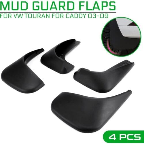 For VW Touran 2003-2009 For Caddy 2004-2009 Car Mud Flaps Splash Guards Mudguards Mudflaps for Fender Front Rear