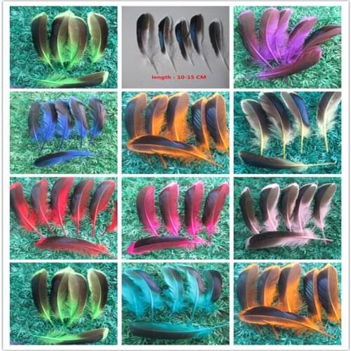 20 pc natural quality pheasant feathers, 4-6" / 10-15cm long, diy jewelry decorative accessories