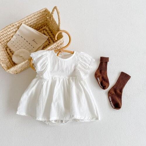 HETISO Bodysuit With Short Sleeves For Babies