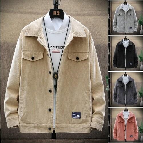 Jacket mens spring and autumn new trendy all-match baseball jacket mens trend casual mens jacket Patchwork Optional Harajuk