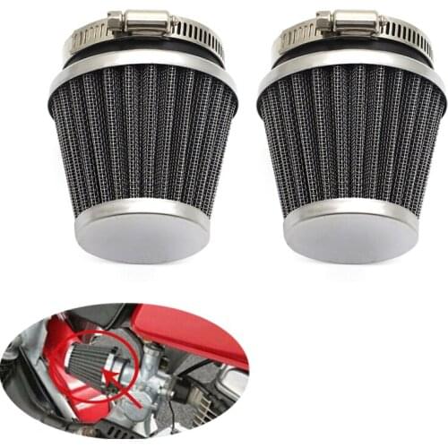 2/4Pcs Universal Motorcycle Pod Air Filters Case 54mm For HONDA Case For Kawasaki Case 79-82 CB750 CB900