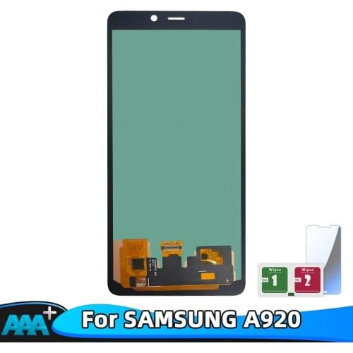 Super AMOLED 6.3'' LCD For Samsung Galaxy A9 2018 A920 A920F SM-A920F/DS LCD Display Touch Screen Digitizer Assembly