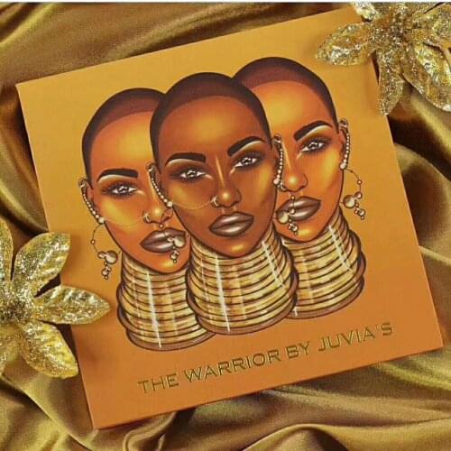 New spot Cleopatra 9 color eyeshadow pearl eyeshadow bronze color makeup disk 9 color Cleopatra packaging eye shadow