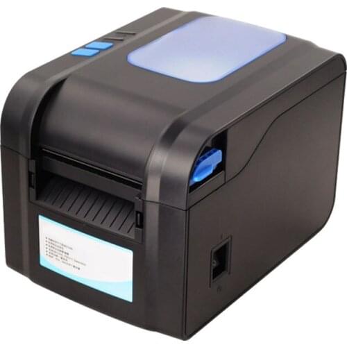 Direct Line Thermal Label Printer USB Port Self-adhesive Printer 20-80mm Thermal Barcode Label Printer XP-370B XH