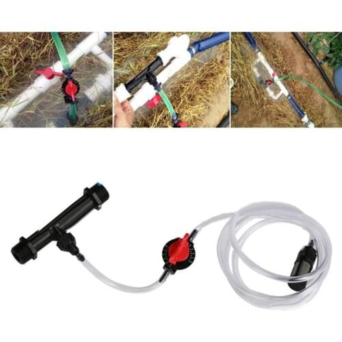 Fertilizer Injector Garden Irrigation Device Set 3/4inch Fertilizer Injector Water Tube With Flow Controller Filter Dropshipping