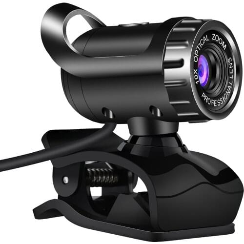 145cm Adjustable 480P USB 2.0 Webcam Web Cam Camera With Mic For Computer Laptop Desktop PC Built-in digital microphone