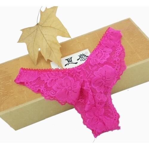 Women lace G-Strings shorts Briefs sexy underwear ladies panties lingerie bikini underwear pants thong intimate wear 1pcs 162
