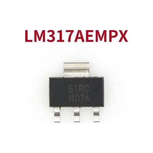 10PCS/LOT LM317AEMPX SOT-223 LM317 LM317AEMP LM317A SOT transistor SOT223 cischy