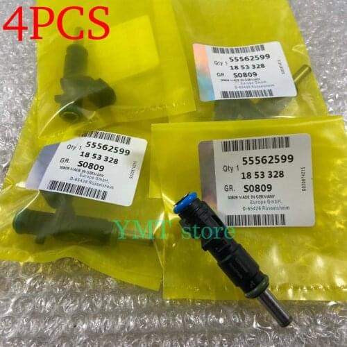 4PCS/Lot ) Original Fuel Injector / 6 Holes Injection Nozzle For Chevrolet Cruze 1.6L Opel Astra J Zafira Geniune OE# 55562599