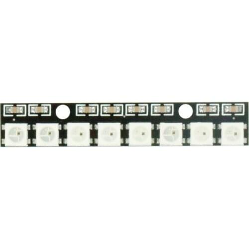 8 channel WS2812 5050 RGB LED lights built-in full color-driven development board 8 Bits