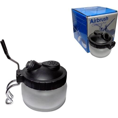 Airbrush Cleaning Pot Air brush Cleaning Bottle Washing tools For paint spray Pen