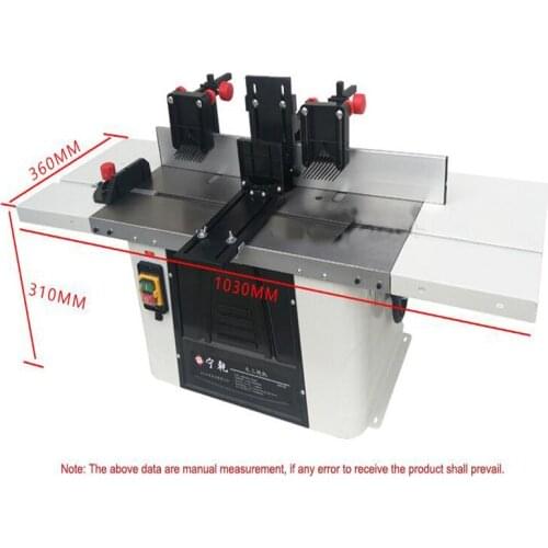 Woodworking Slotting Machine 220V 1500W Woodworking Milling Machine Edge Trimmer Craft Engraving Machine JMR-40