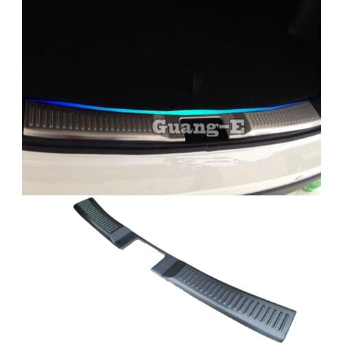 For Suzuki S-Cross Scross SX4 2017 2018 20019 2020 Inner Inside Rear Bumper Trim Stainless Steel Scuff Sill Trunk Plate Pedal