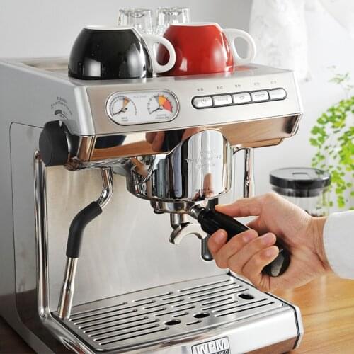 KD-270S Commercial Double Pump Coffee Machine Italian Style Steam Espresso Coffee Maker Pump Espresso Coffee Machine 15 BAR