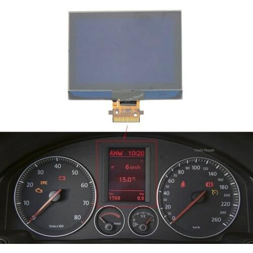 Instrument Cluster VDO LCD Display Screen For VW Golf V MK5 Jetta Touran Passat EOS US Model Dashboard Pixel Repair