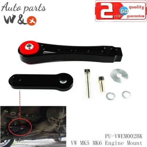Engine Mount For VW Golf 5 Golf 6 MK5 MK6 Jetta AUDI SKODA Dog Bone Insert Engine Mount PU-VWEM002BK