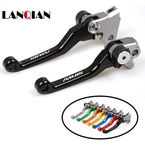Motorcycle Dirt Bike Brake Clutch Lever for SUZUKI RM85 2005-2015 RM 85Pit Bike Brake Clutch Handle logo