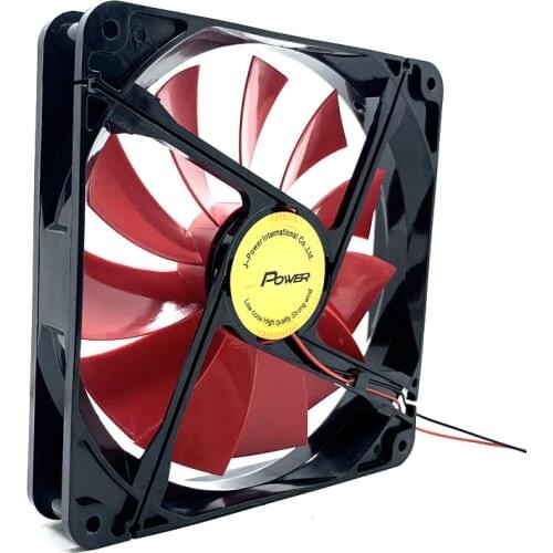 New Mute Quiet 140mm 14cm Computer PC Case Cabinets Cooling Fan,140X140X25mm Fluid Bearing DC 12V 0.24A 1500RPM Cooler