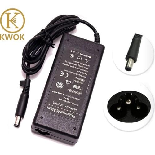 New Power Supply 19V 4.74A 7.5x5.0mm AC Adapter Charger For hp Laptop G4 DV3 DV4 DV5 DM4 6515B 8710P NC2400 NX6115