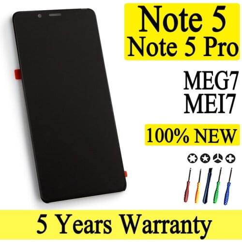 100% New MEI7S MEI7 Premium Quality LCD For Xiaomi Redmi Note 5 Display Digitizer Assembly For Redmi Note 5 Pro Replacement