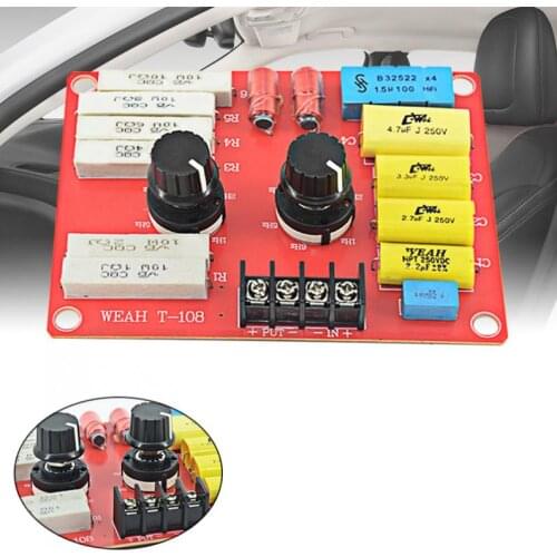 Durable Multi Segment Adjustable HiFi Home Speakers Audio Car Tweeter Modification Frequency Divider Crossover Filters