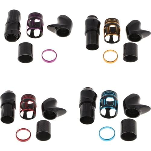 Fishing Spinning Reel Seat Locking Nut Insert Trim Ring DIY Fishing Rod Building Components