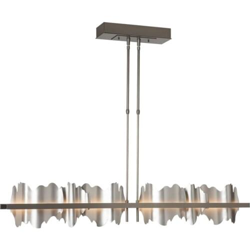 Dining Room Chandelier LED Postmodern Stainless Steel Gold/Silver Designer Chandelier Lighting Luster Suspension Luminaire Lamps