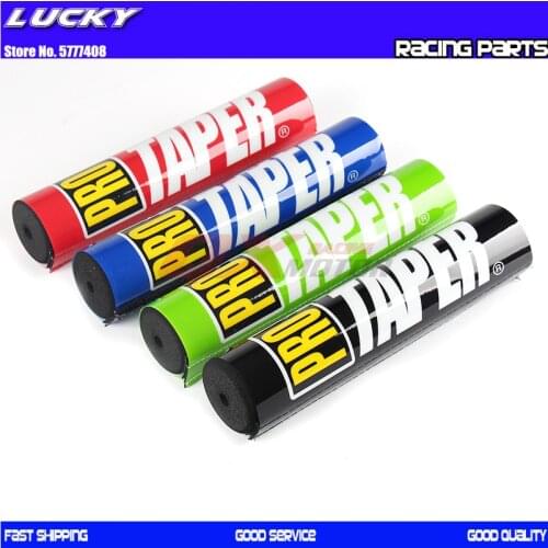 Lengthened 250mm Handlebar Pads 7/8" Slider Grip For CRF RMZ YZF ATV Big Dirt Pit Bike Motorcycle Motocross Enduro SM