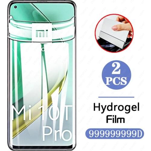 Screen Protector for Xiaomi Mi 10T Pro Lite Full Cover Hydrogel Film XioMi 10 Lite 10s 10i 10 T I S 10TPro 10lite 5g Lens Glass