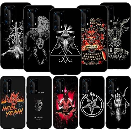 T53 Devil Satan Case for Honor Note 6A 7A 7C 7X 8 8A 8C 8X 9 9A 9X 10X 20 20S 30 Y6P Lite Pro