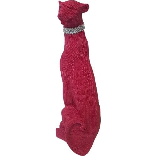 EU HOME DECORATION AROSE LEOPARD PUMA JAGUAR DECOR RED COLOR