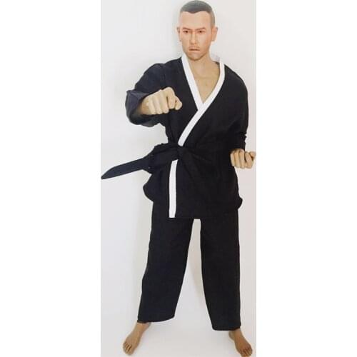 1/6 Scale Figure Doll Accessories Judo Suit Clothes Kung Fu Training Suit for 12 Inches Action Figure Doll Toy