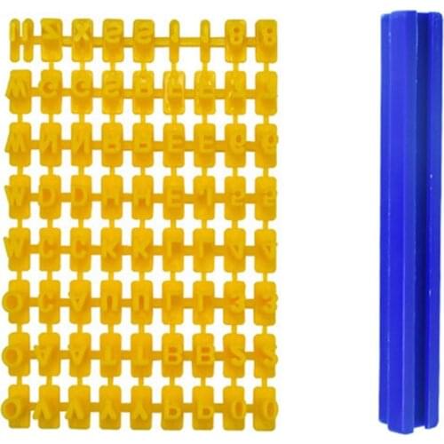 DIY Number Letter Cake Printing Mold Biscuit Alphabet Stamp Embosser Cookie Cutter Kitchen Tools Cake Decorating Tool