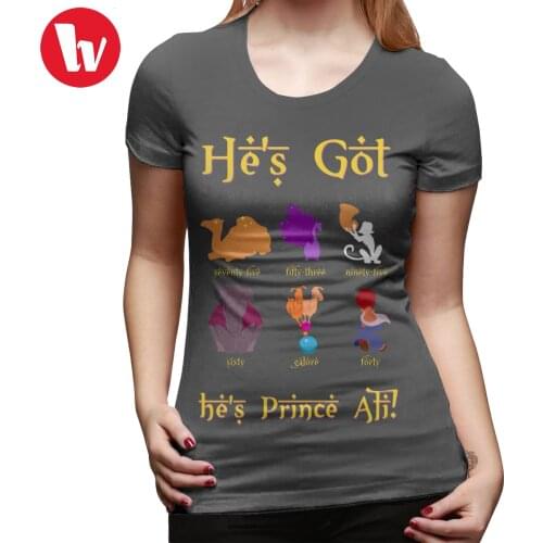 Aladdin T-Shirt He is Got T Shirt Black Print Women tshirt New Fashion Cotton O Neck Ladies Tee Shirt