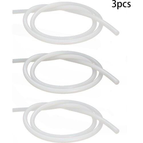 Othmro Hot 3pcs Translucent Silicone Bending Rod 1M Length VMQ Round Bar Sealing Circle Seal Rod Round Bar OD 2~12mm