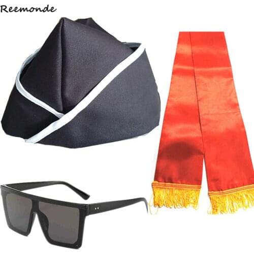 Hot Ghana Dancing Pallbearers Cosplay Props Coffin Dance Hat Flag Funeral Professional Team Display Cap Glasses Funny