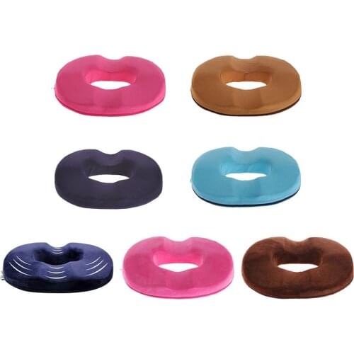 Anti Hemorrhoid Massage Chair Seat Cushion Hip Push Up Yoga Orthopedic Comfort Foam Tailbone Pillow Car Office Seat Cushion 40P