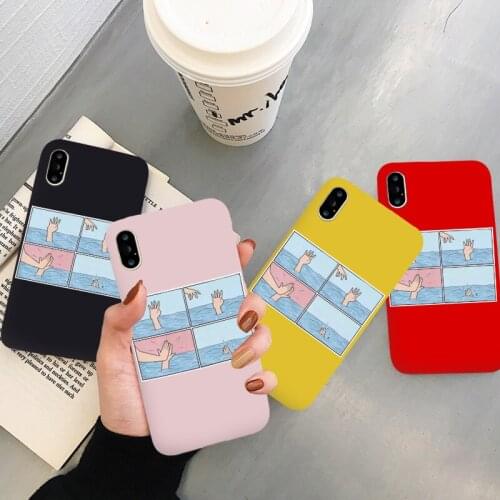 Jamular Cartoon amusing Silicone Soft Shell Phone Case for iPhone 11 Pro XS Max X XR 7 8 6 Plus 4 grid comics Phone Back Cover