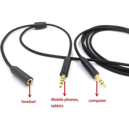 R58A Game Capture Party Link Cable Adapter Chat Talk Gaming Accessories for X Box One/PS4/Switch Accessories