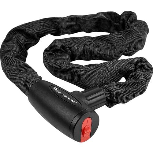 Bicycle lock anti-theft key lock mountain bike electric car chain lock motorcycle battery car chain lock